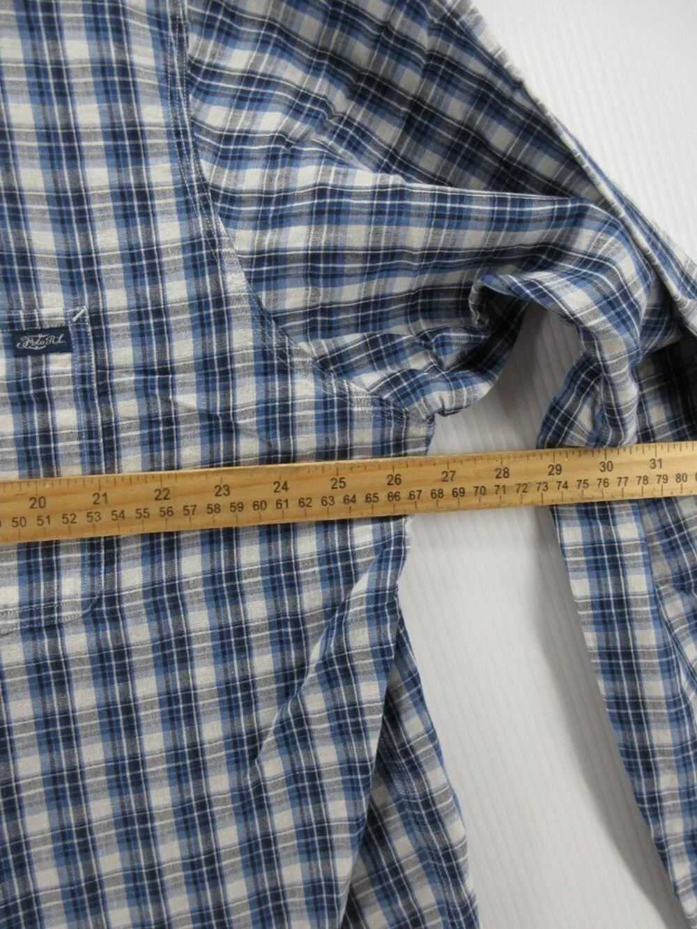 Polo Ralph Lauren Shirt XXL Linen Blend Plaid Button Down Preppy Woven